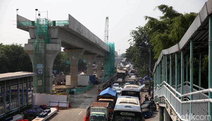 Perkembangan Proyek LRT Velodrome-Manggarai Rp 4,5 Triliun